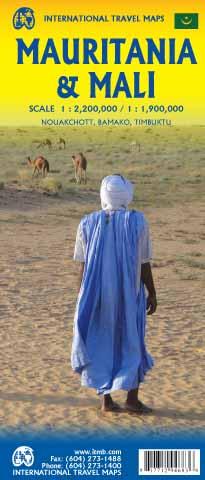 Carte de voyage - Mauritanie & Mali | ITM carte pliée ITM 