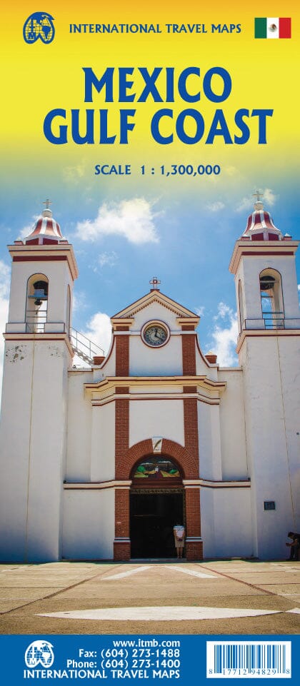 Carte de voyage - Mexique : Golfe du Mexique | ITM carte routière ITM