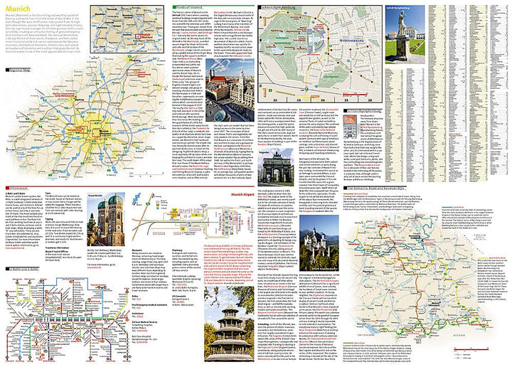 Carte de voyage - Munich (Allemagne) | National Geographic carte pliée National Geographic 
