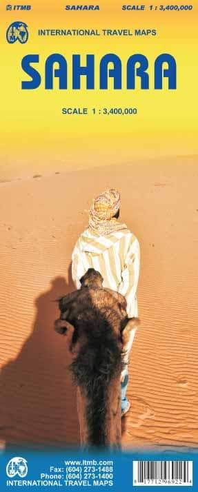 Carte de voyage - Sahara | ITM carte routière ITM