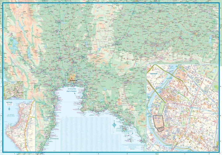 Carte de voyage - Thailande Nord | ITM carte pliée ITM 