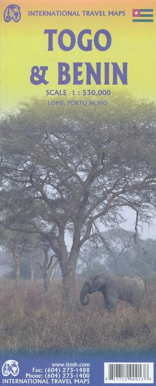 Carte de voyage - Togo & Benin | ITM carte routière ITM