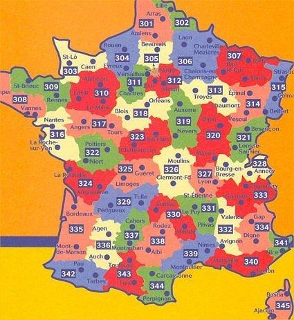Carte départementale n° 302 - Nord | Michelin carte routière Michelin