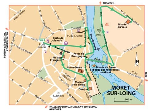 Carte départementale n° 312 - Essonne, Paris, Seine-et-Marne | Michelin carte routière Michelin
