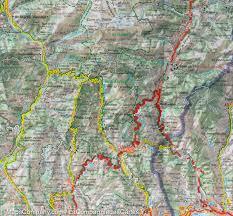 Carte départementale n° 341 - Alpes-Maritimes | Michelin carte routière Michelin