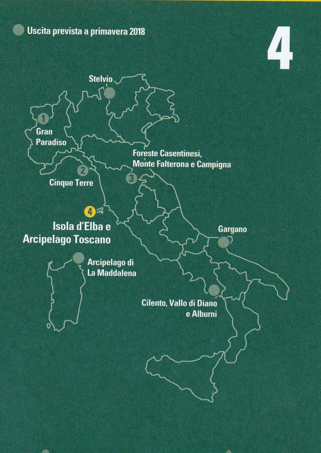 Carte détailée + guide - Ile d'Elbe & Archipel Toscan | Touring Club Italiano carte routière Touring Club Italiano