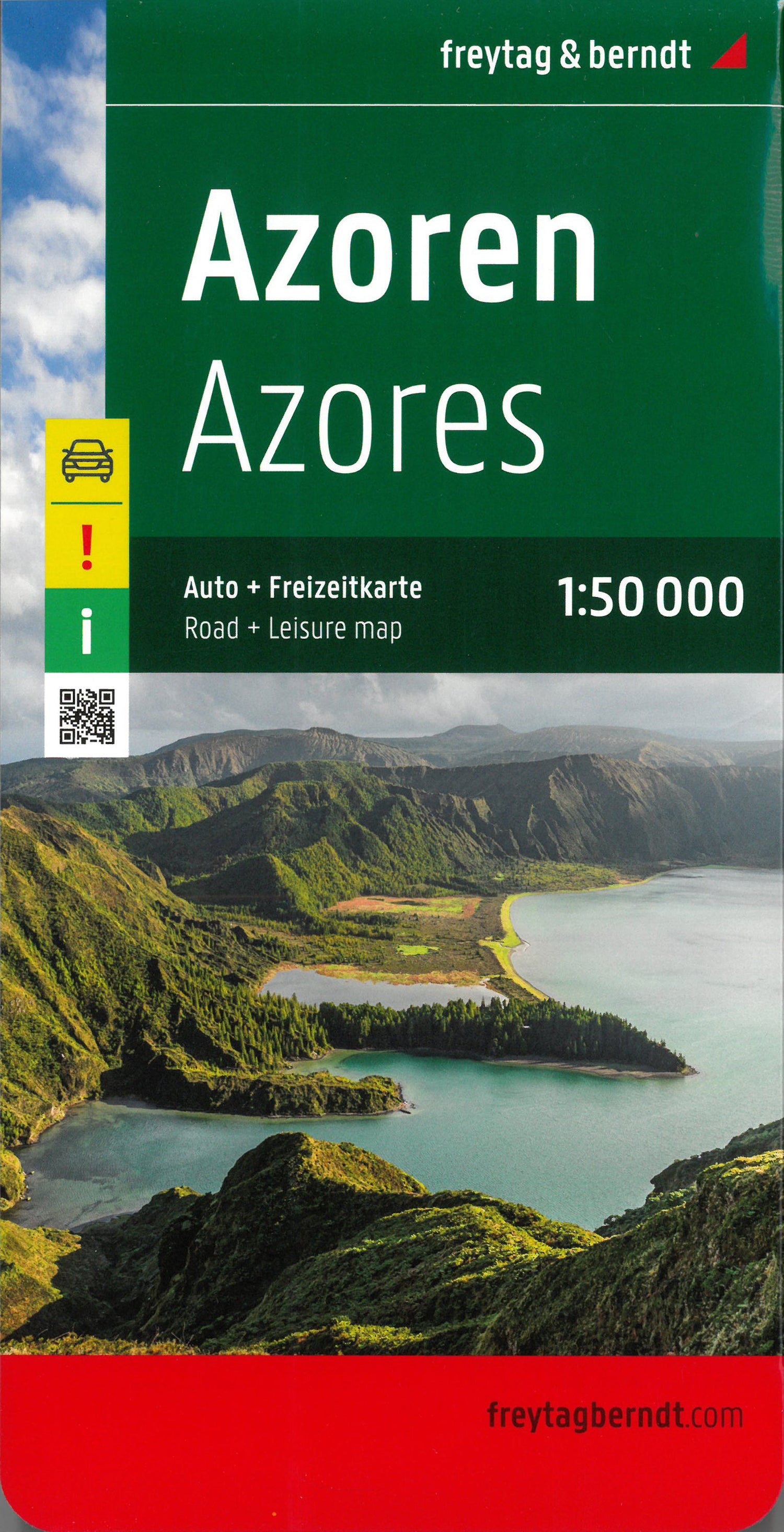 Carte détaillée - Açores | Freytag & Berndt carte routière Freytag & Berndt