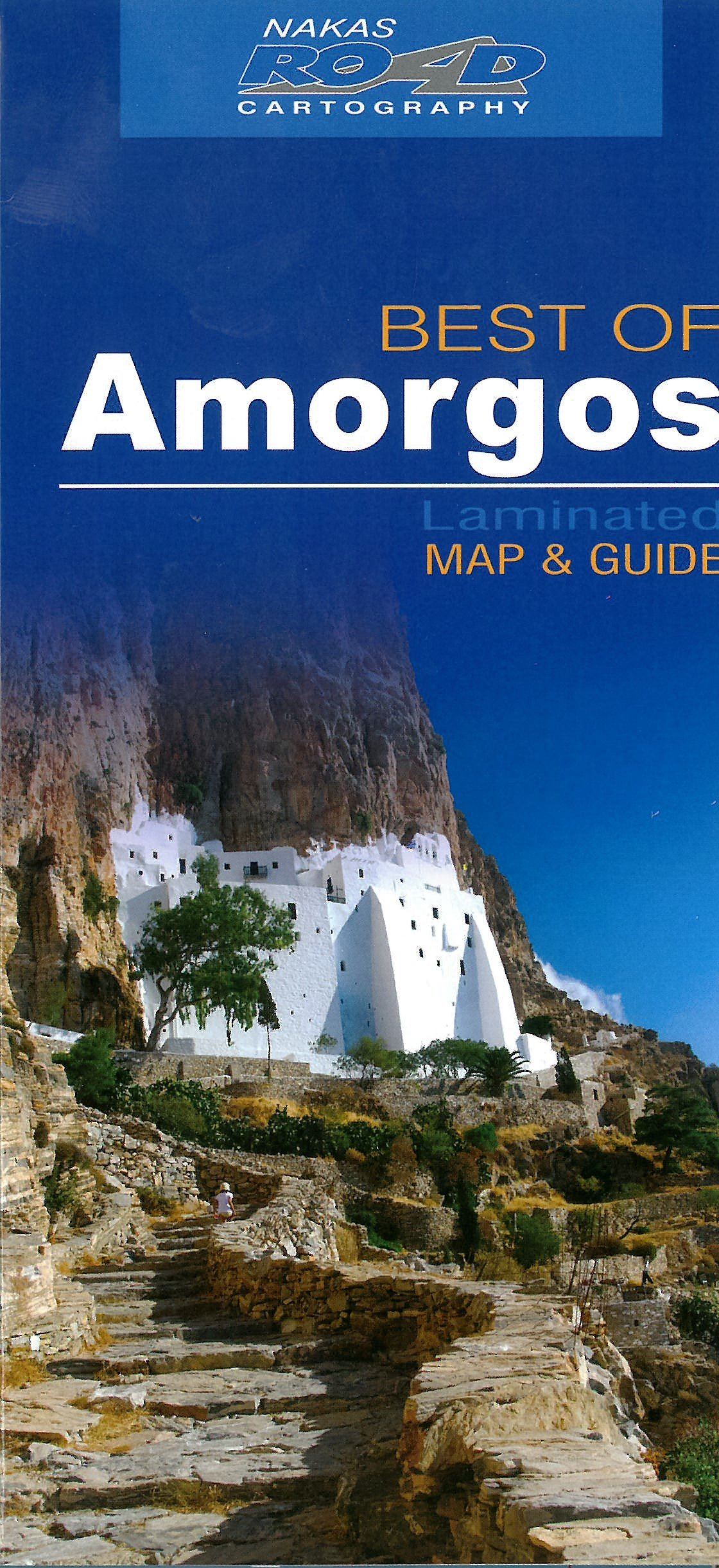 Carte détaillée - Amorgos | Road Editions - Best Of carte routière Road Editions