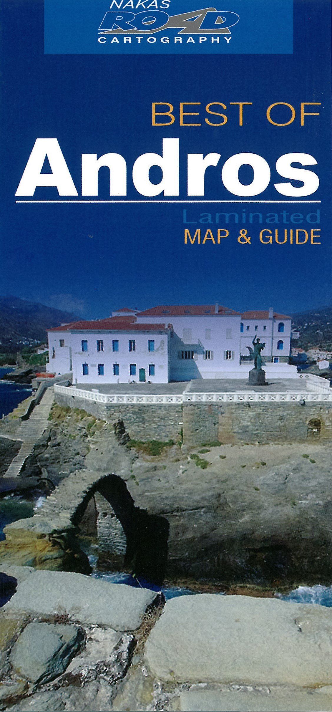 Carte détaillée - Andros | Road Editions - Best Of carte routière Road Editions