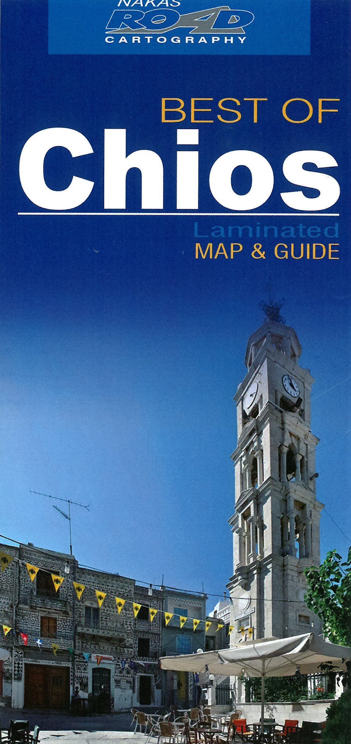 Carte détaillée - Chios | Road Editions - Best Of carte routière Road Editions