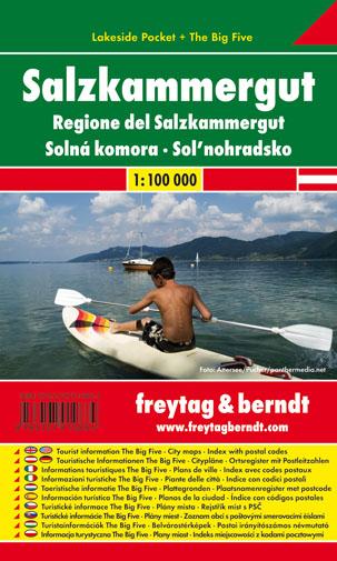 Carte détaillée de poche - Salzkammergut | Freytag & Berndt carte pliée Freytag & Berndt 