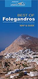 Carte détaillée - Folegandros | Road Editions - Best Of carte routière Road Editions