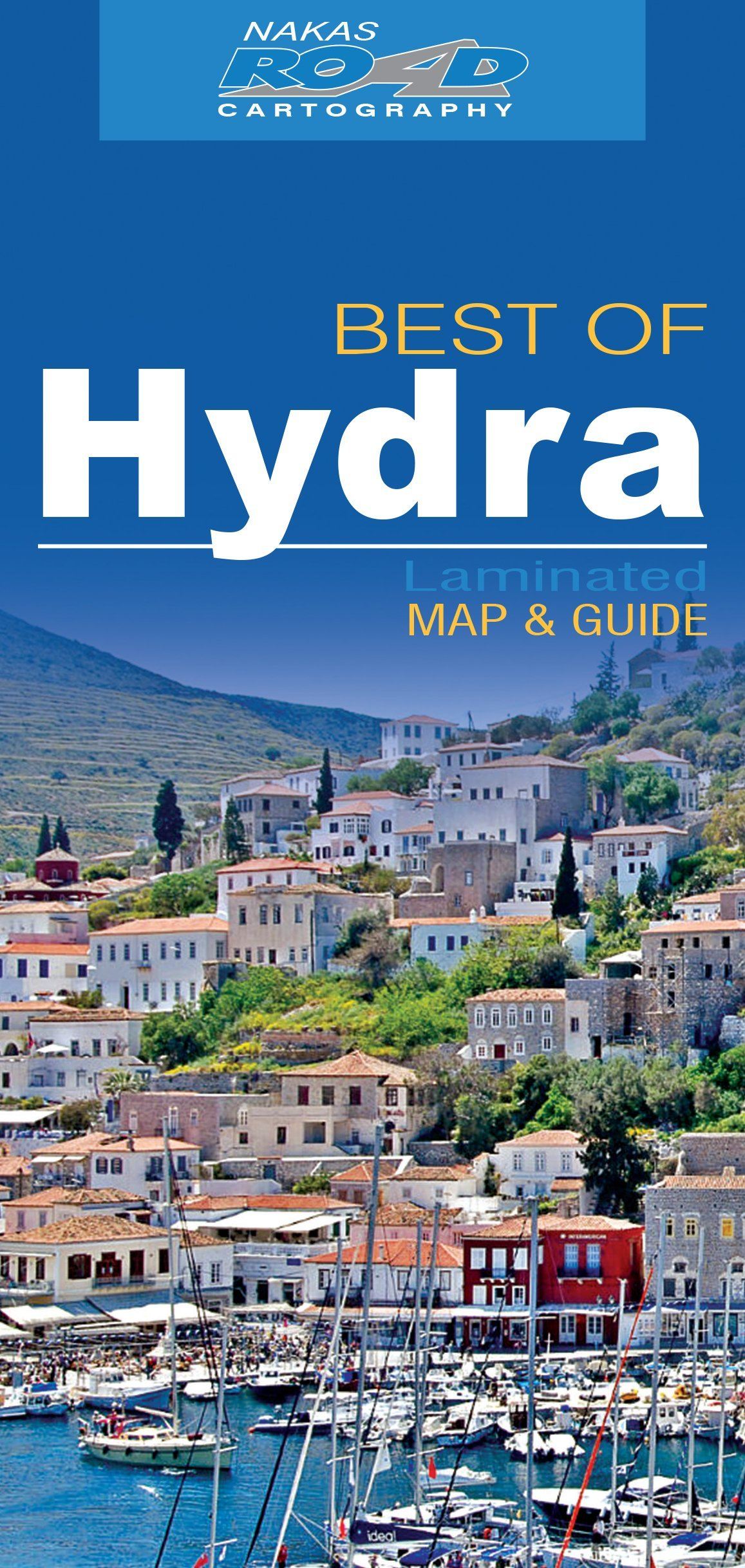 Carte détaillée - Hydra | Road Editions- Best Of carte routière Road Editions