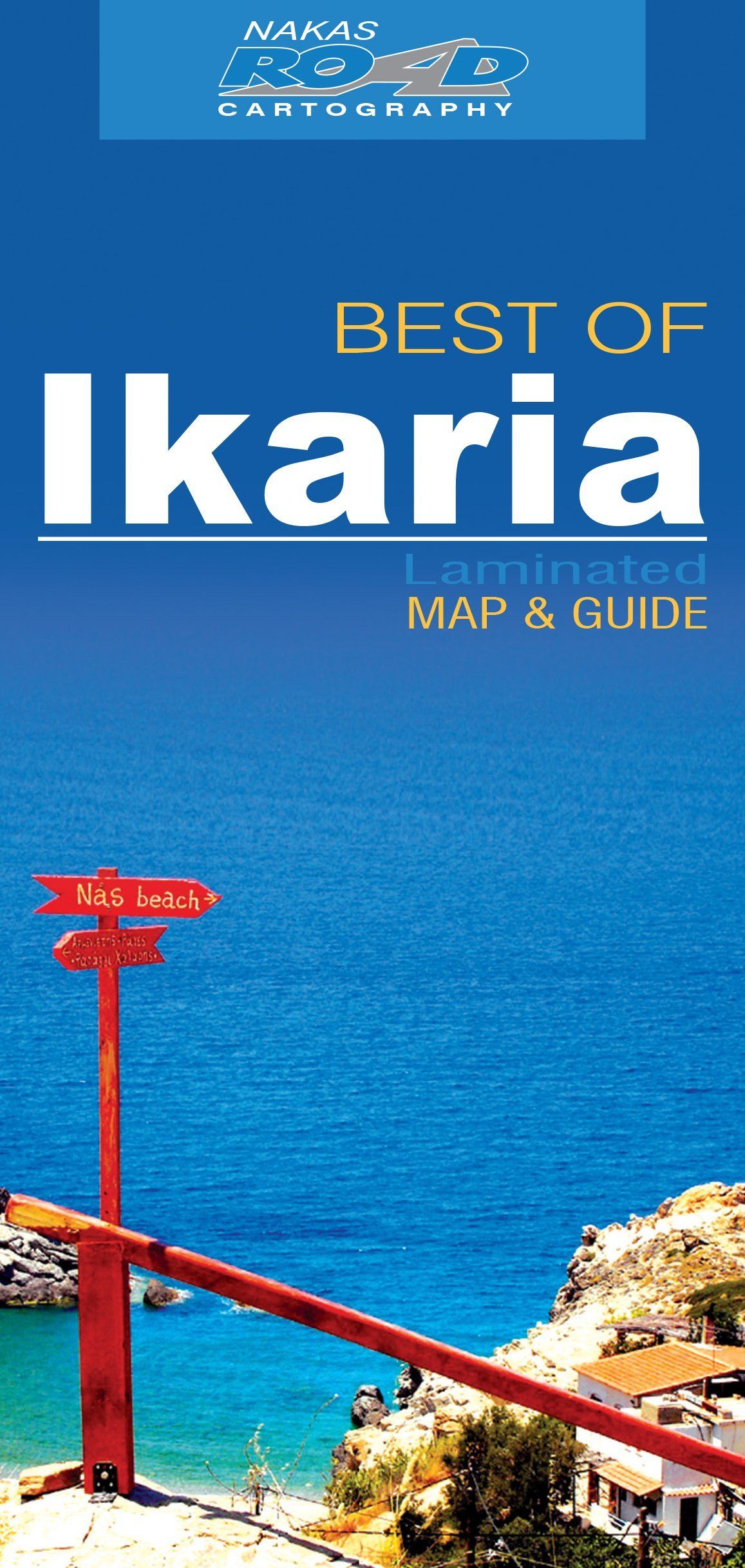 Carte détaillée - Ikaria | Road Editions - Best Of carte routière Road Editions