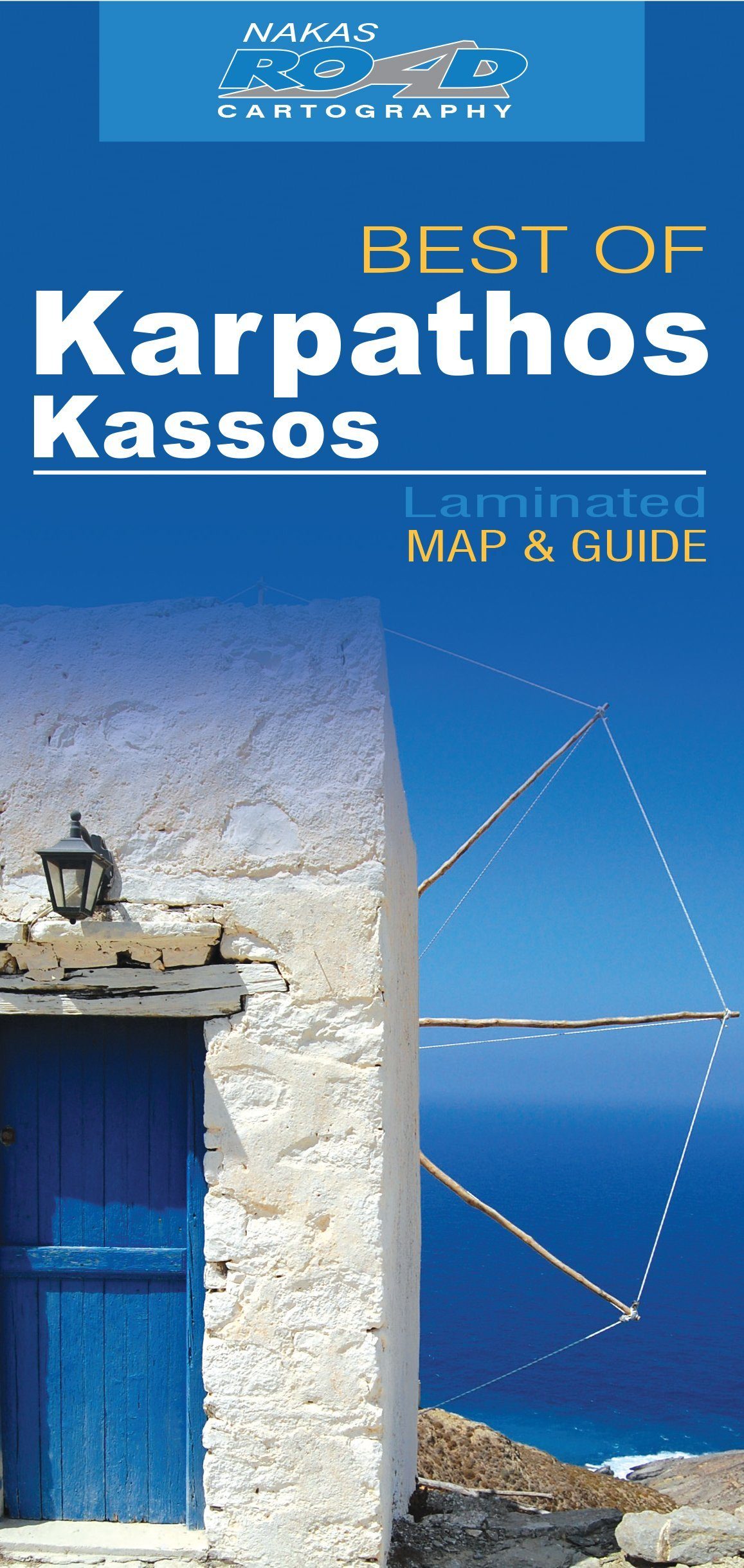 Carte détaillée - Karpathos & Kassos | Road Editions - Best Of carte routière Road Editions