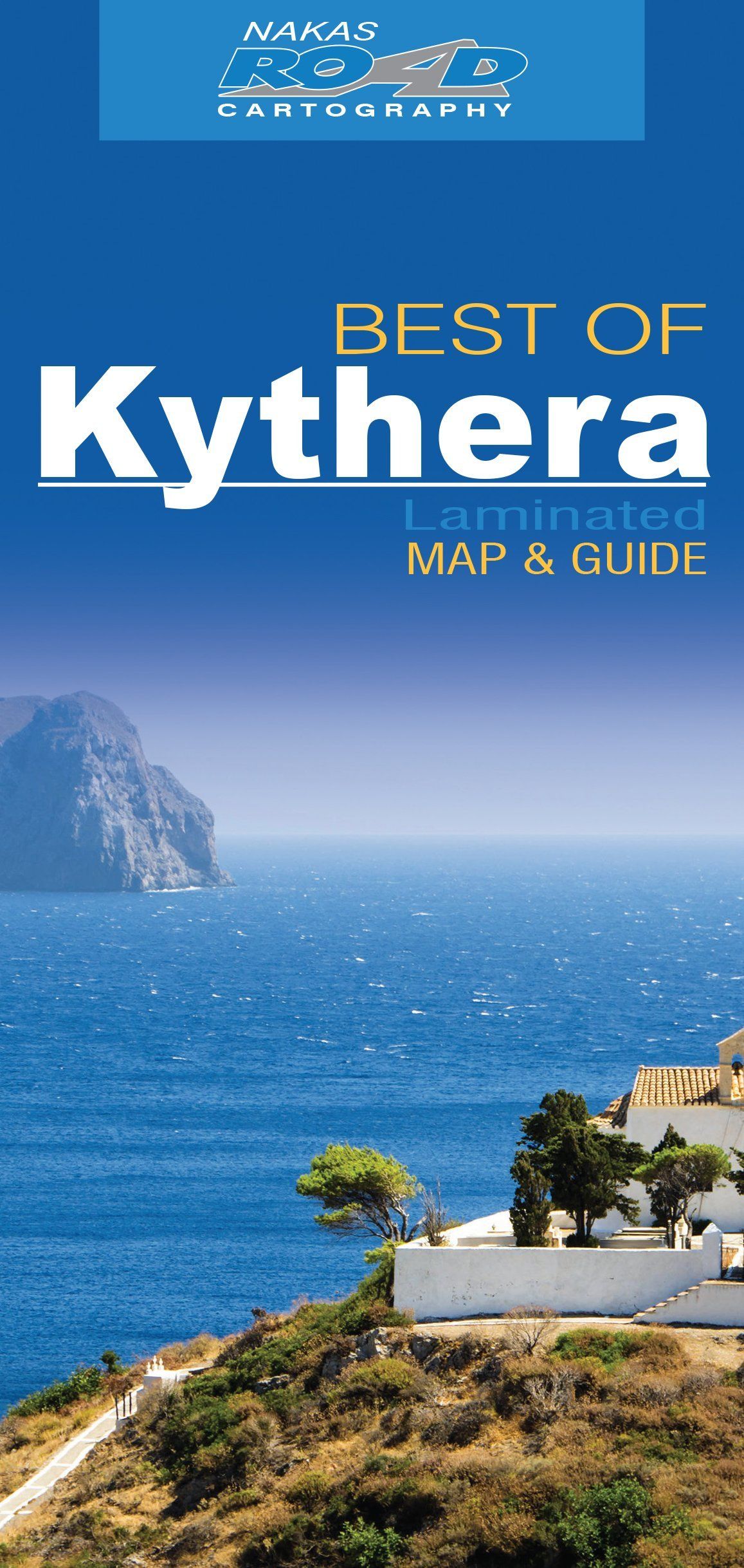 Carte détaillée - Kythera / Cythère | Road Editions - Best Of carte routière Road Editions