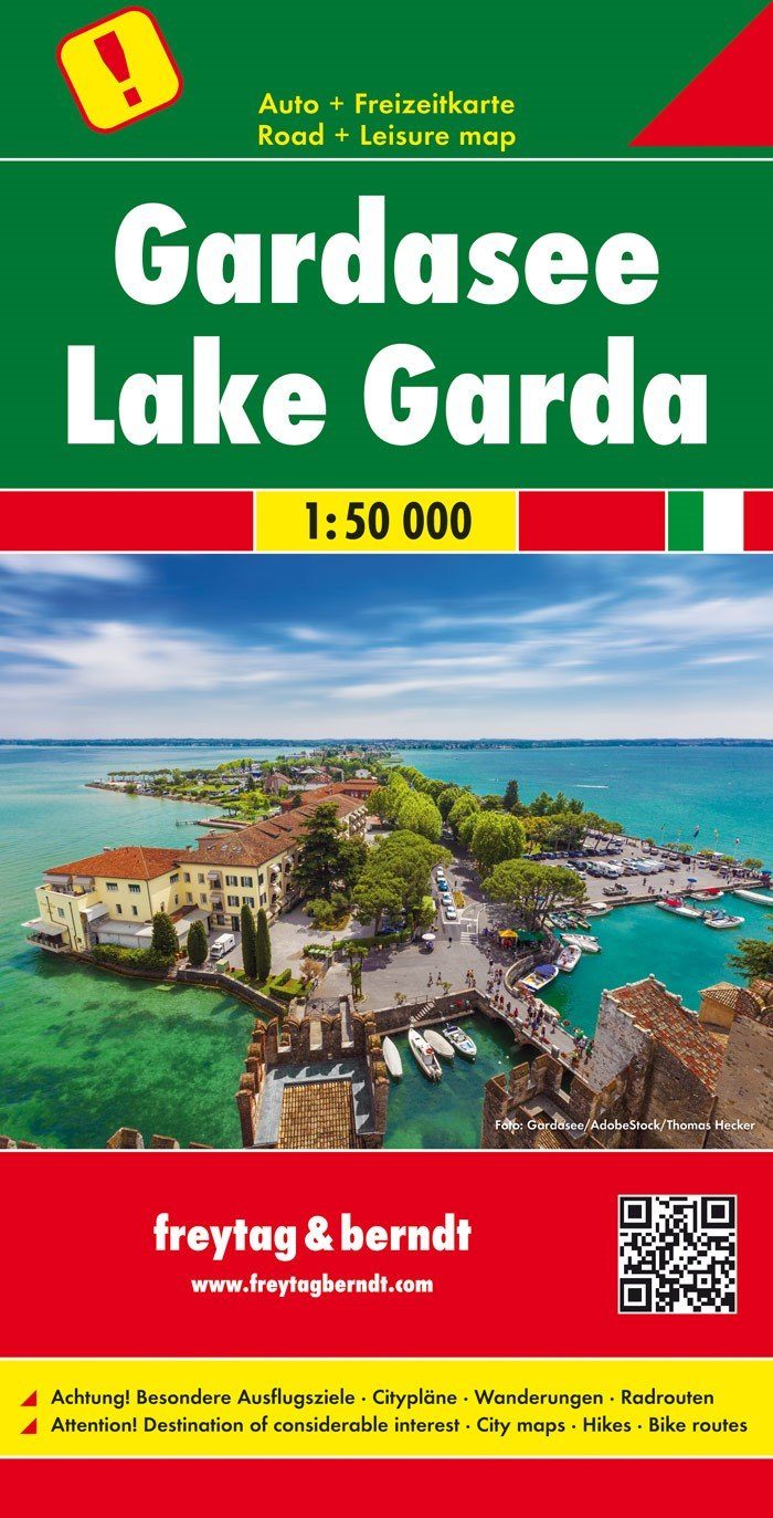 Carte détaillée - Lac de Garde | Freytag & Berndt carte routière Freytag & Berndt