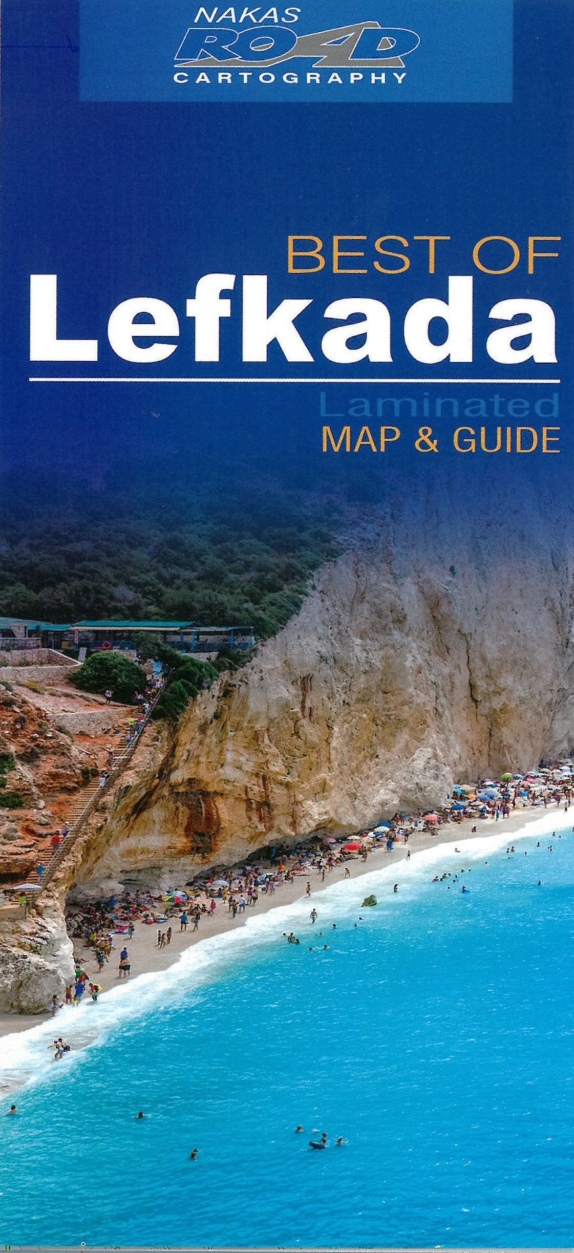 Carte détaillée - Lefkada | Road Editions - Best Of carte routière Road Editions