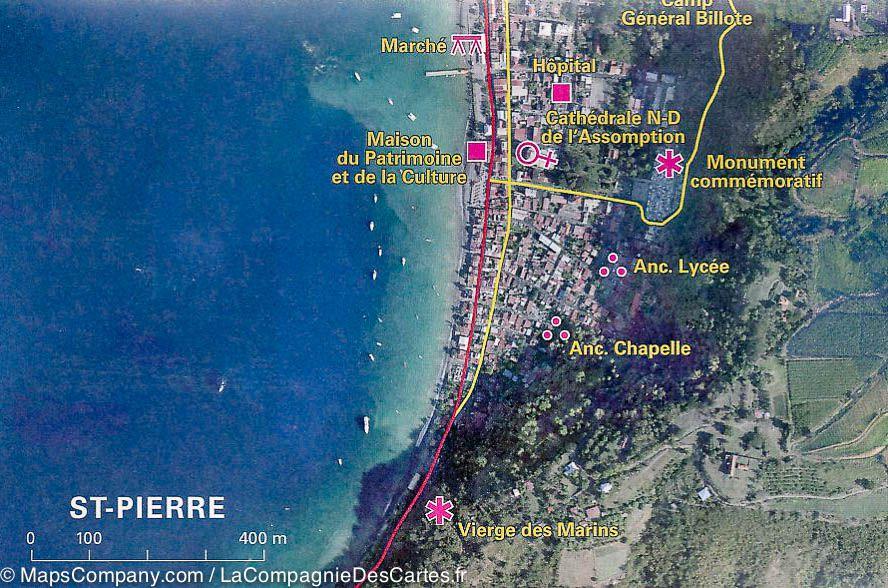 Carte détaillée - Martinique | IGN carte routière IGN