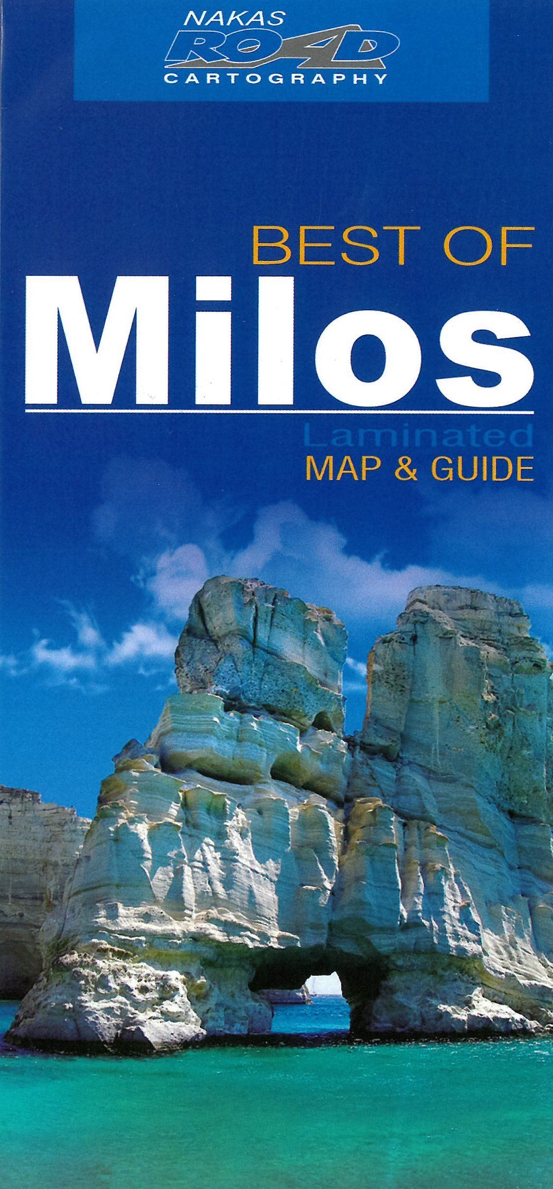 Carte détaillée - Milos | Road Editions - Best Of carte routière Road Editions