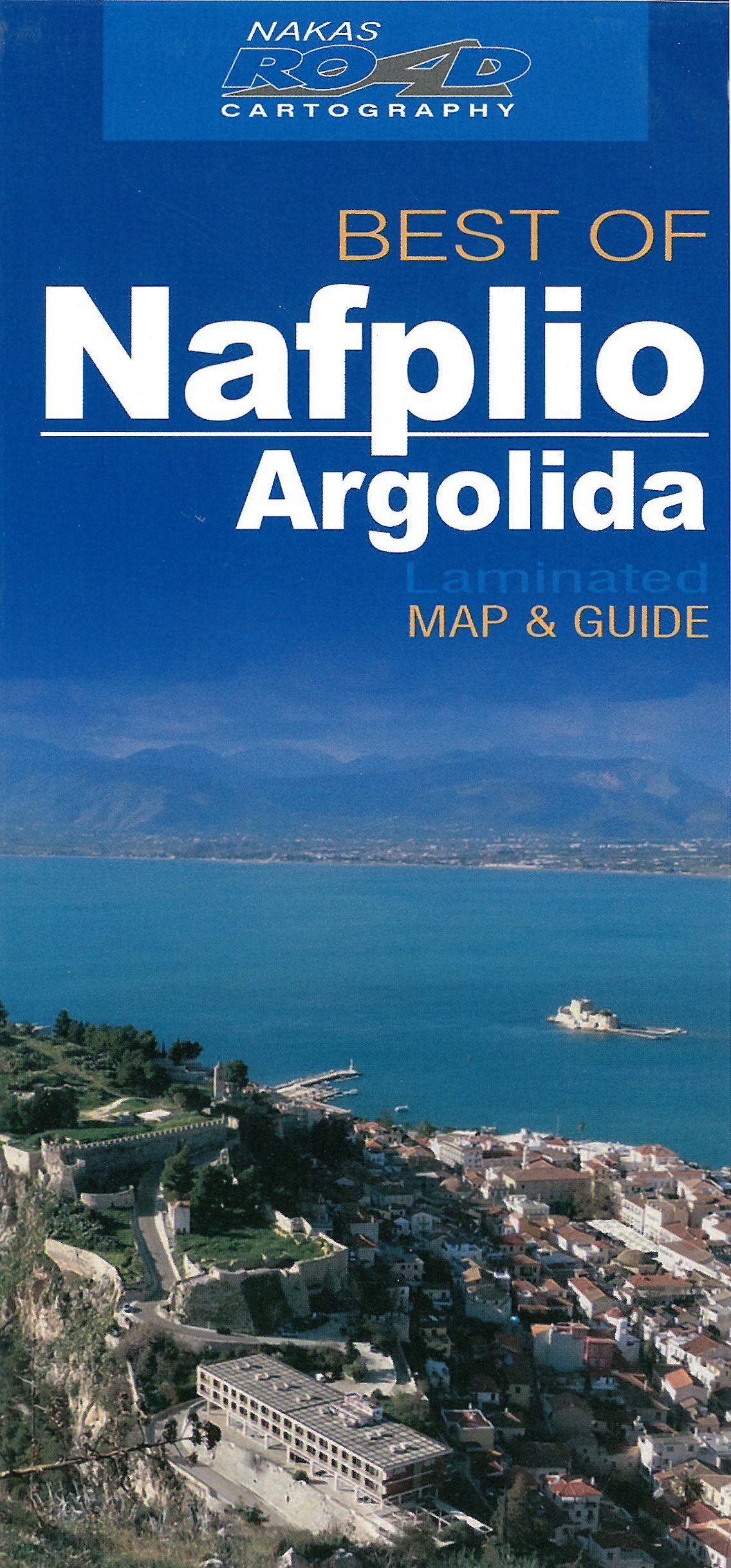Carte détaillée - Nafplio - Argolida | Road Editions - Best Of carte routière Road Editions