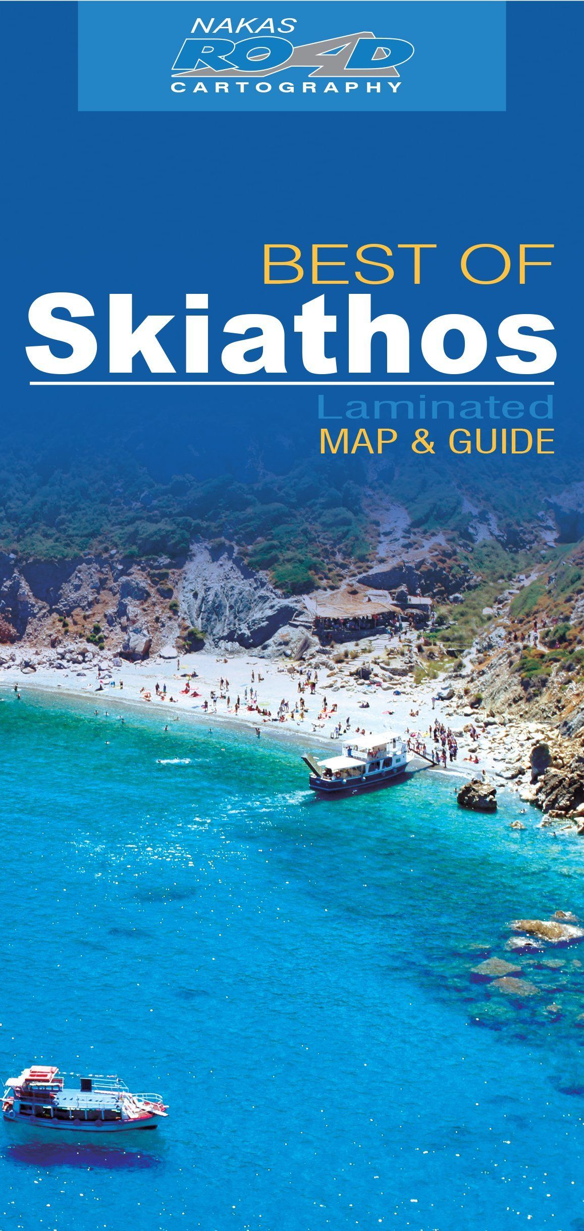 Carte détaillée - Skiathos | Road Editions - Best Of carte routière Road Editions