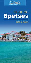 Carte détaillée - Spetses | Road Editions - Best Of carte routière Road Editions