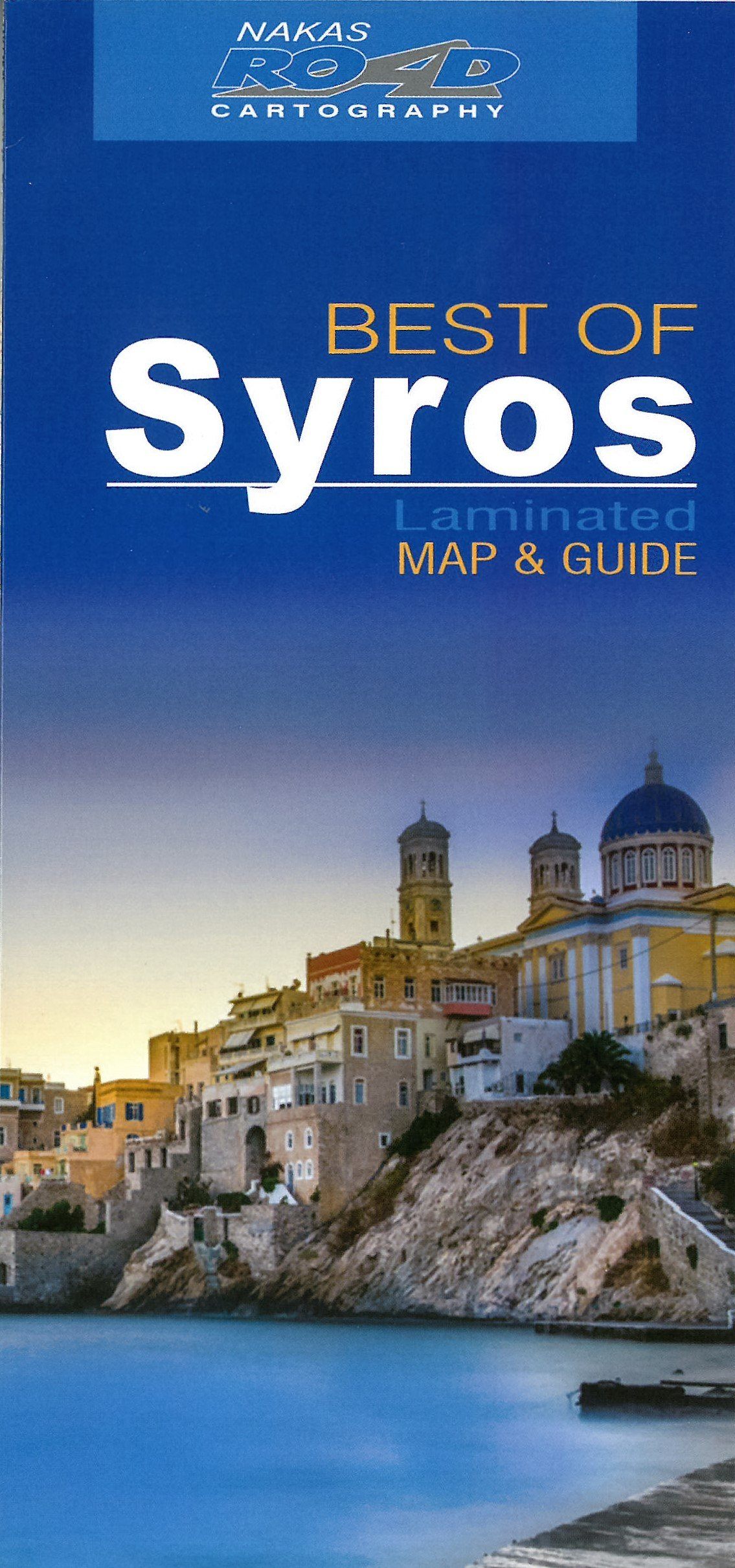 Carte détaillée - Syros | Road Editions - Best Of carte routière Road Editions