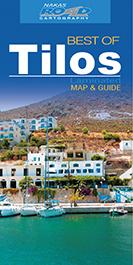 Carte détaillée - Tilos | Road Editions - Best Of carte routière Road Editions
