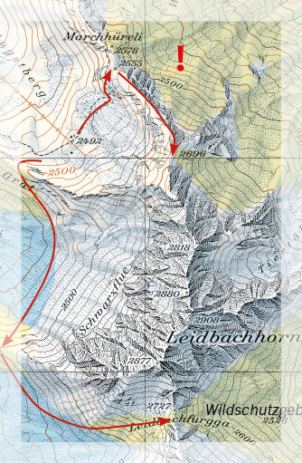 Carte Freeride - Davos Sud | Freeride Map carte pliée Freeride Map 