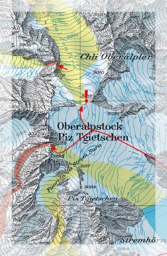 Carte Freeride - Disentis | Freeride Map carte de randonnée Freeride Map Default Title