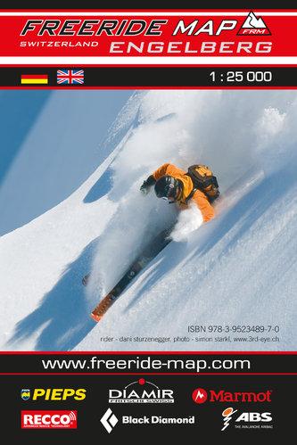 Carte Freeride - Engelberg | Freeride Map carte de randonnée Freeride Map