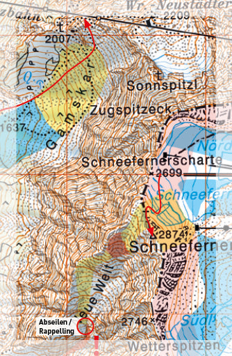 Carte Freeride - Garmisch, Zugspitz-Arena | Freeride Map carte pliée Freeride Map 