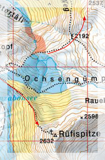 Carte Freeride - Lech, Zürs, Warth | Freeride Map carte pliée Freeride Map 