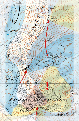 Carte Freeride - Lenzerheide | Freeride Map carte de randonnée Freeride Map Default Title