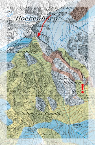 Carte Freeride - Lötschental | Freeride Map carte de randonnée Freeride Map Default Title