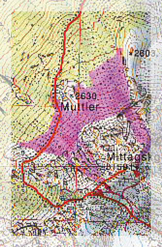 Carte Freeride - Pitztal | Freeride Map carte de randonnée Freeride Map Default Title