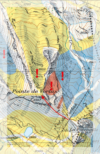 Carte Freeride - Portes du Soleil | Freeride Map carte de randonnée Freeride Map Default Title