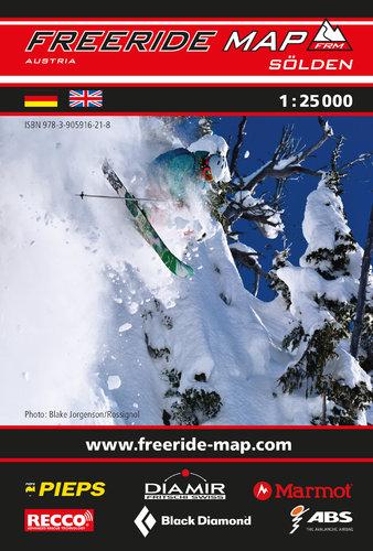 Carte Freeride - Solden | Freeride Map carte pliée Freeride Map 