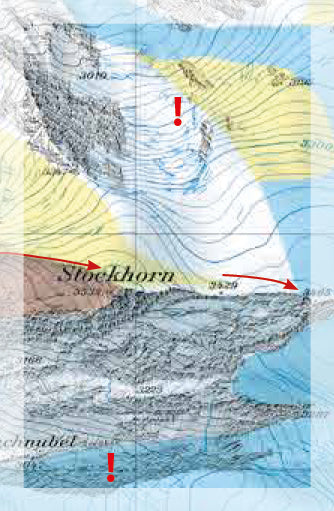 Carte Freeride - Zermatt | Freeride Map carte de randonnée Freeride Map Default Title