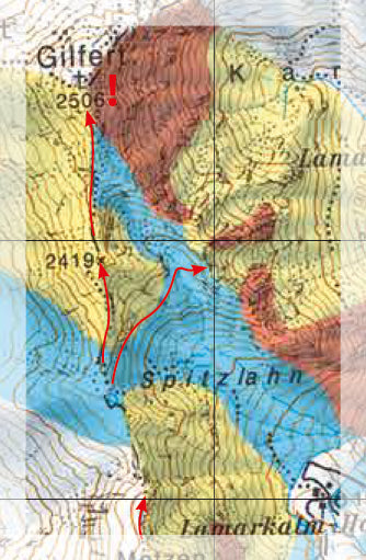 Carte Freeride - Zillertal Nord | Freeride Map carte de randonnée Freeride Map Default Title