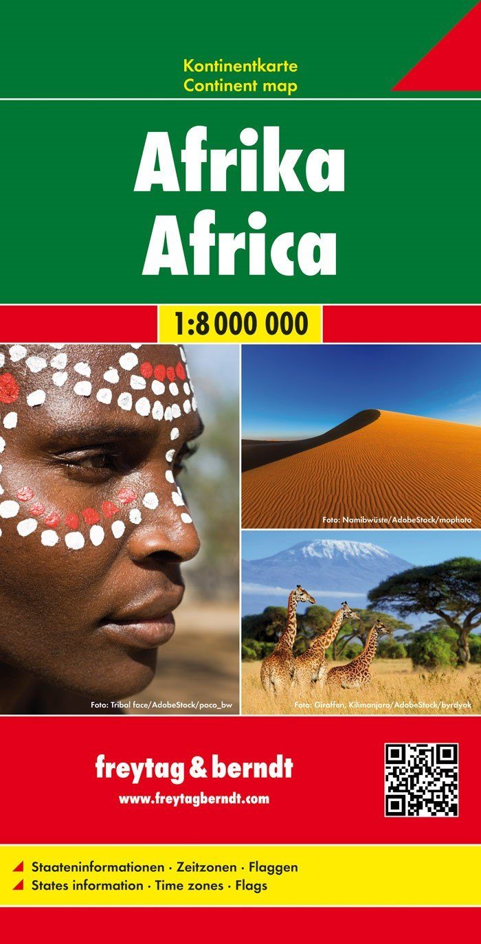 Carte générale - Afrique | Freytag & Berndt carte routière Freytag & Berndt Default Title