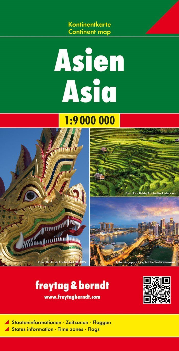 Carte générale - Asie | Freytag & Berndt carte routière Freytag & Berndt Default Title