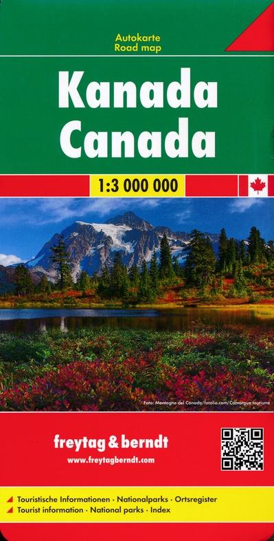 Carte générale - Canada | Freytag & Berndt carte routière Freytag & Berndt