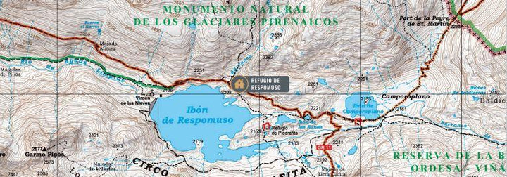Carte & guide de randonnée - 3000 Ibones : Balaïtous-Infiernos-Gran Facha-Vignemale-Garmo Negro | Alpina carte pliée Editorial Alpina 