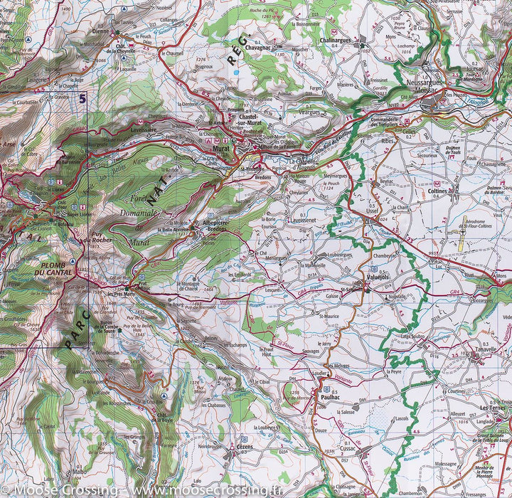 Carte IGN TOP 75 n° 39 - Forêt D'Orient, Lac du Der - Chantecoc carte pliée IGN 