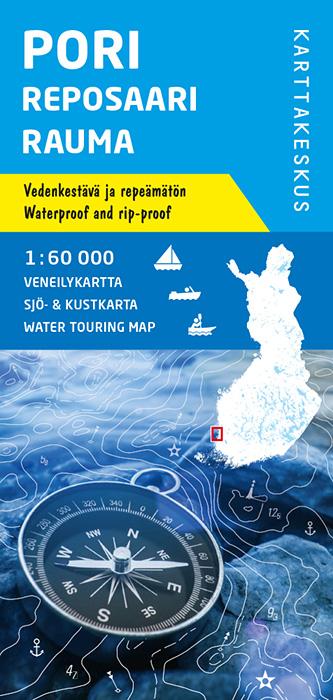Carte marine n° 17 - Pori Reposaari Rauma (Finlande) | Karttakeskus carte routière Karttakeskus Default Title