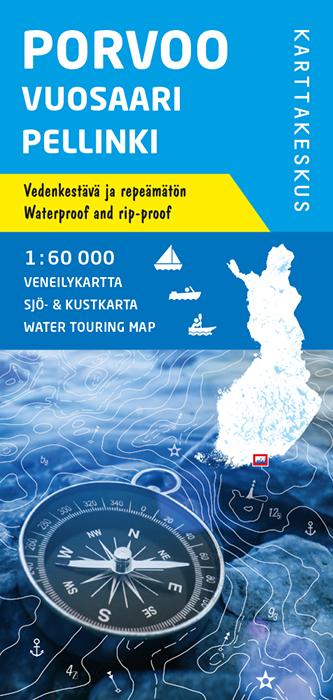 Carte marine n° 18 - Porvoo Vuosaari Pellinki (Finlande) | Karttakeskus carte routière Karttakeskus Default Title