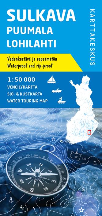 Carte marine n° 21 - Sulkava Puumala Lohilahti (Finlande) | Karttakeskus carte pliée Karttakeskus 