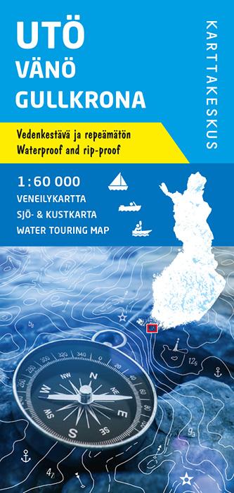 Carte marine n° 24 - Utö Vänö Gullkrona (Finlande) | Karttakeskus carte routière Karttakeskus Default Title